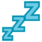 Zzz emoji on HTC